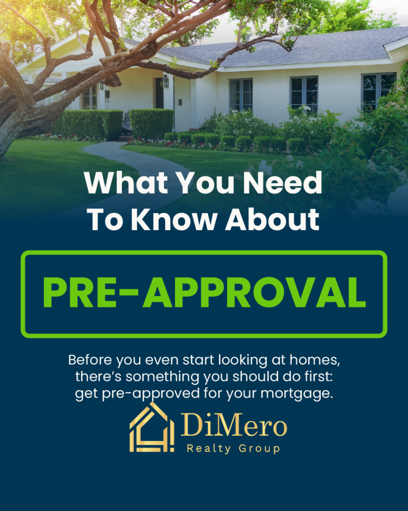 Mortgage pre-approval process